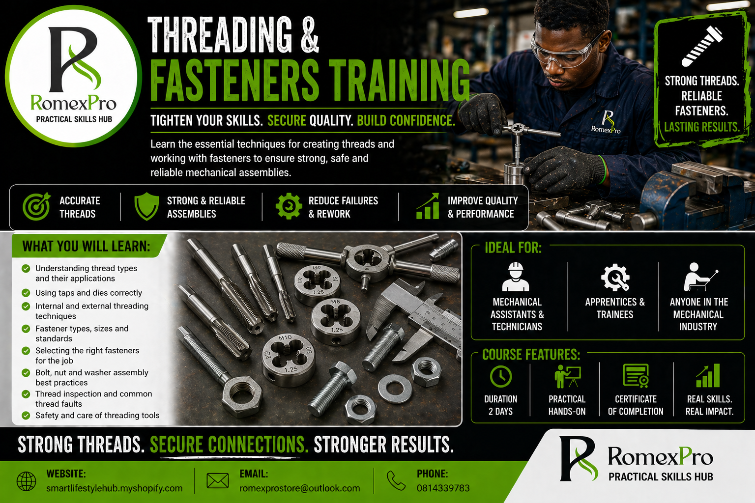 Threading & Fasteners