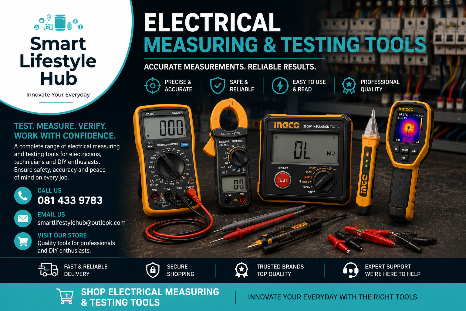 Electrical Measuring & Testing Tools