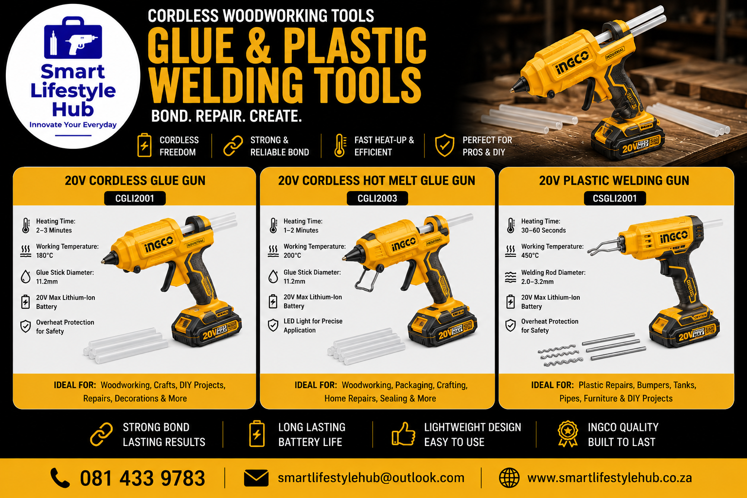 Glue & Plastic Welding Tools