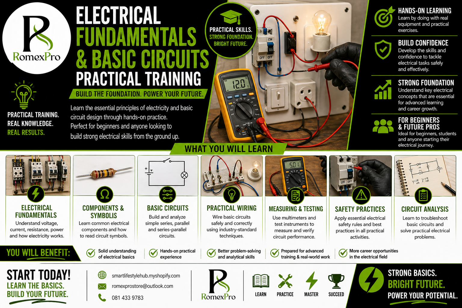 Electrical Fundamentals & Basic Circuits Practical Training