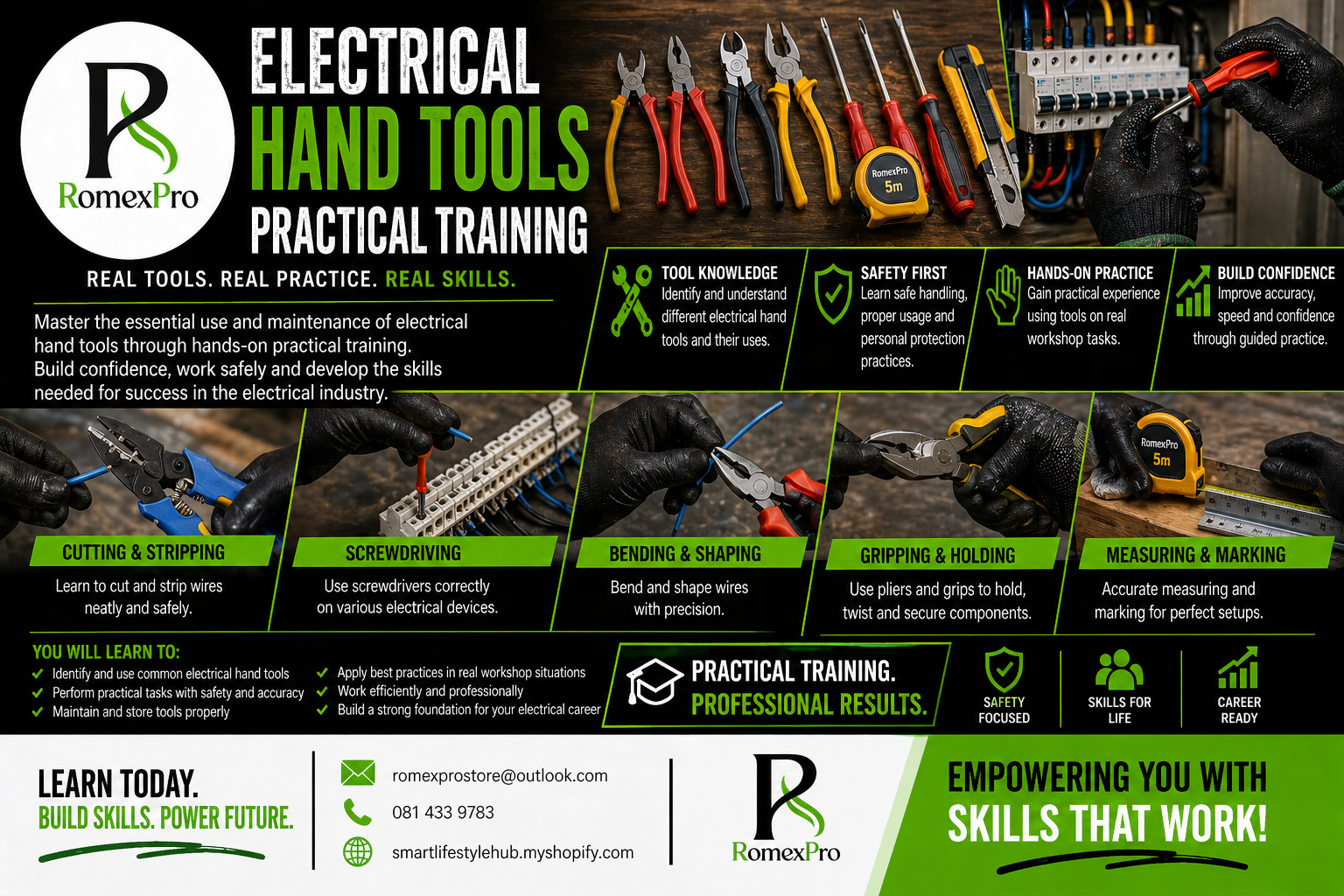 Electrical Hand Tools Practical Training