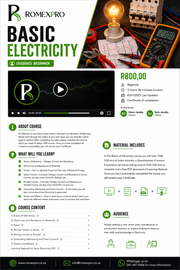 Basic Electricity Online Course by RomexPro