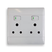 CBI PS675R-P Double Socket White