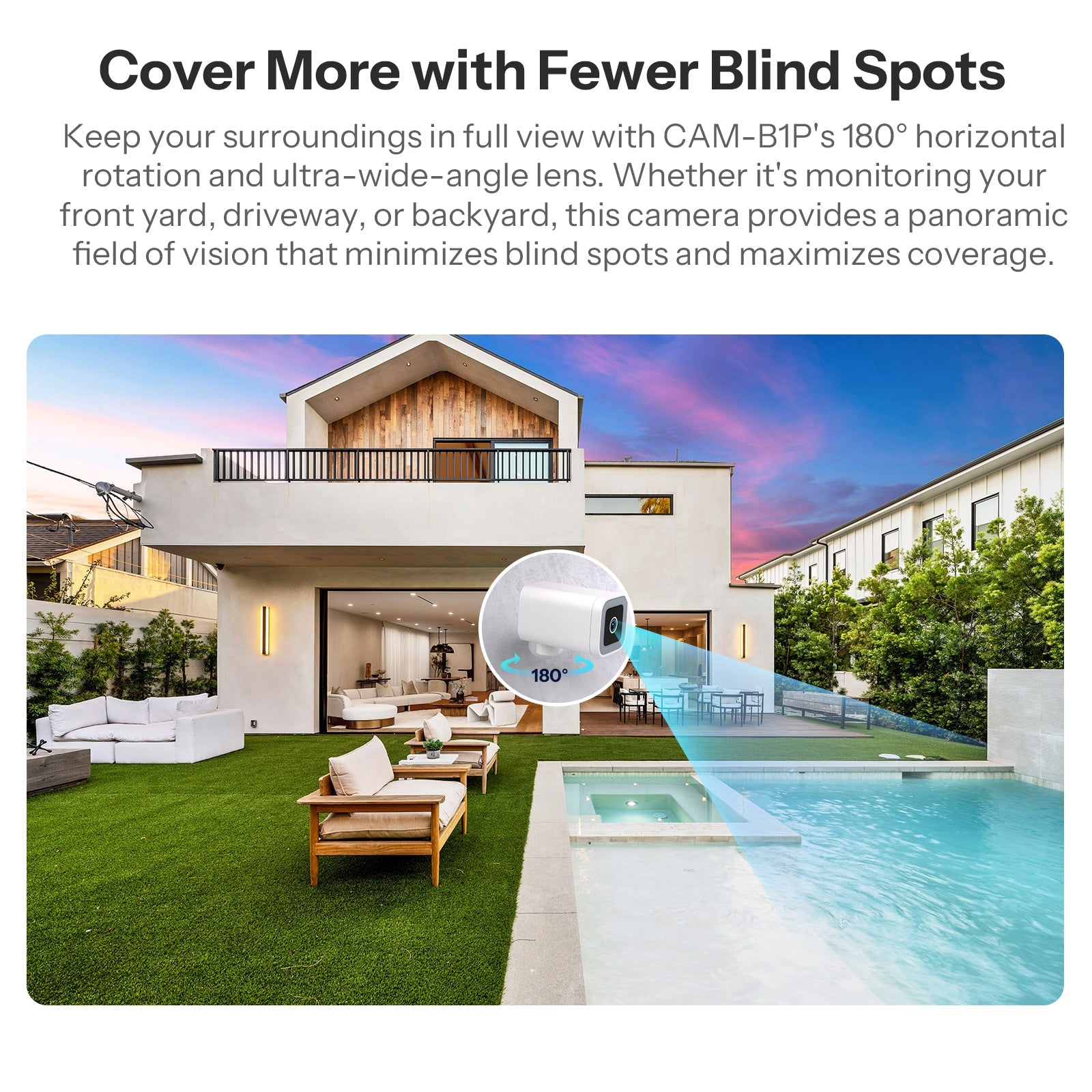 Sonoff Outdoor Smart Security Camera CAM-B1P