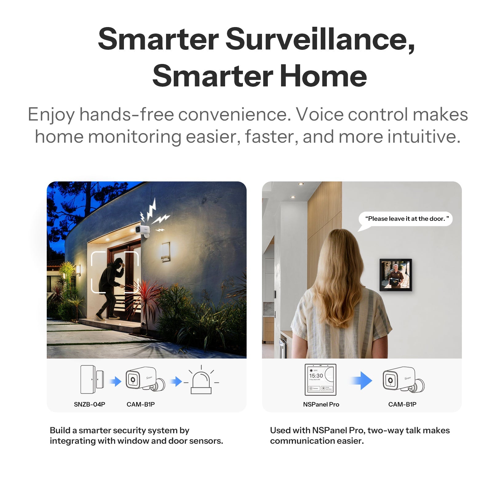 Sonoff Outdoor Smart Security Camera CAM-B1P