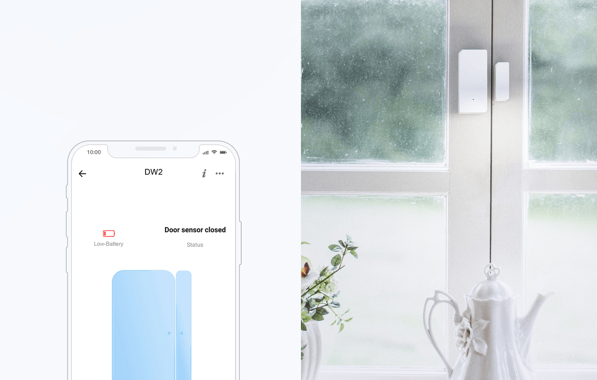 Sonoff DW2 WiFi Door & Window Sensor
