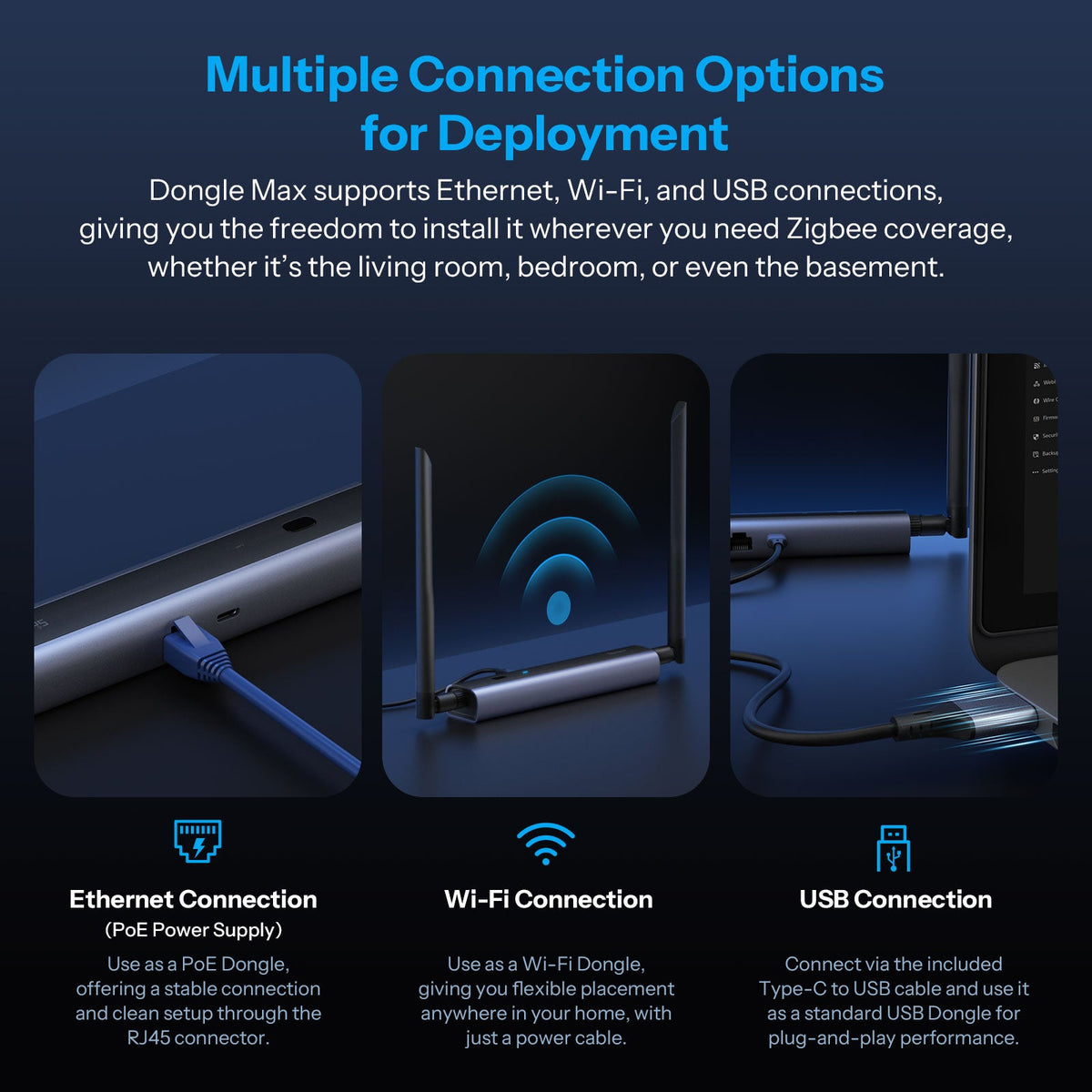 Sonoff Dongle Max Zigbee/Thread PoE Coordinator
