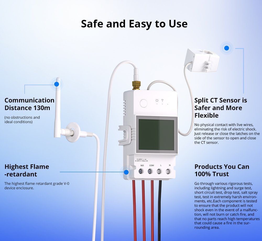 Sonoff POW Ring Smart Power Meter | POWCT