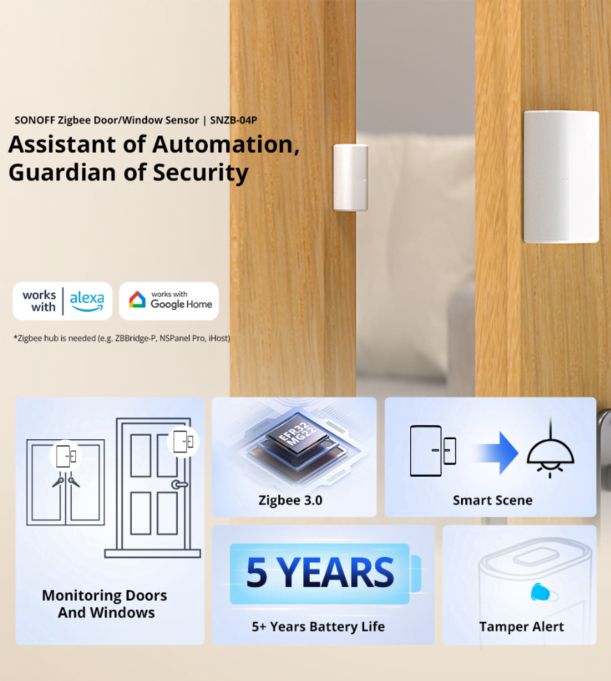 Sonoff Zigbee Window & Door Sensor SNZB-04P