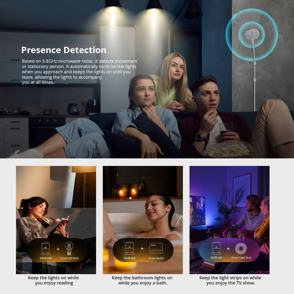 Sonoff Zigbee Presence Sensor SNZB-06P