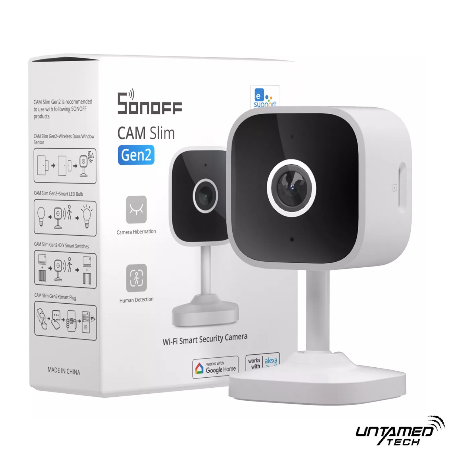 Sonoff Cam S2 Slim WiFi Security Camera