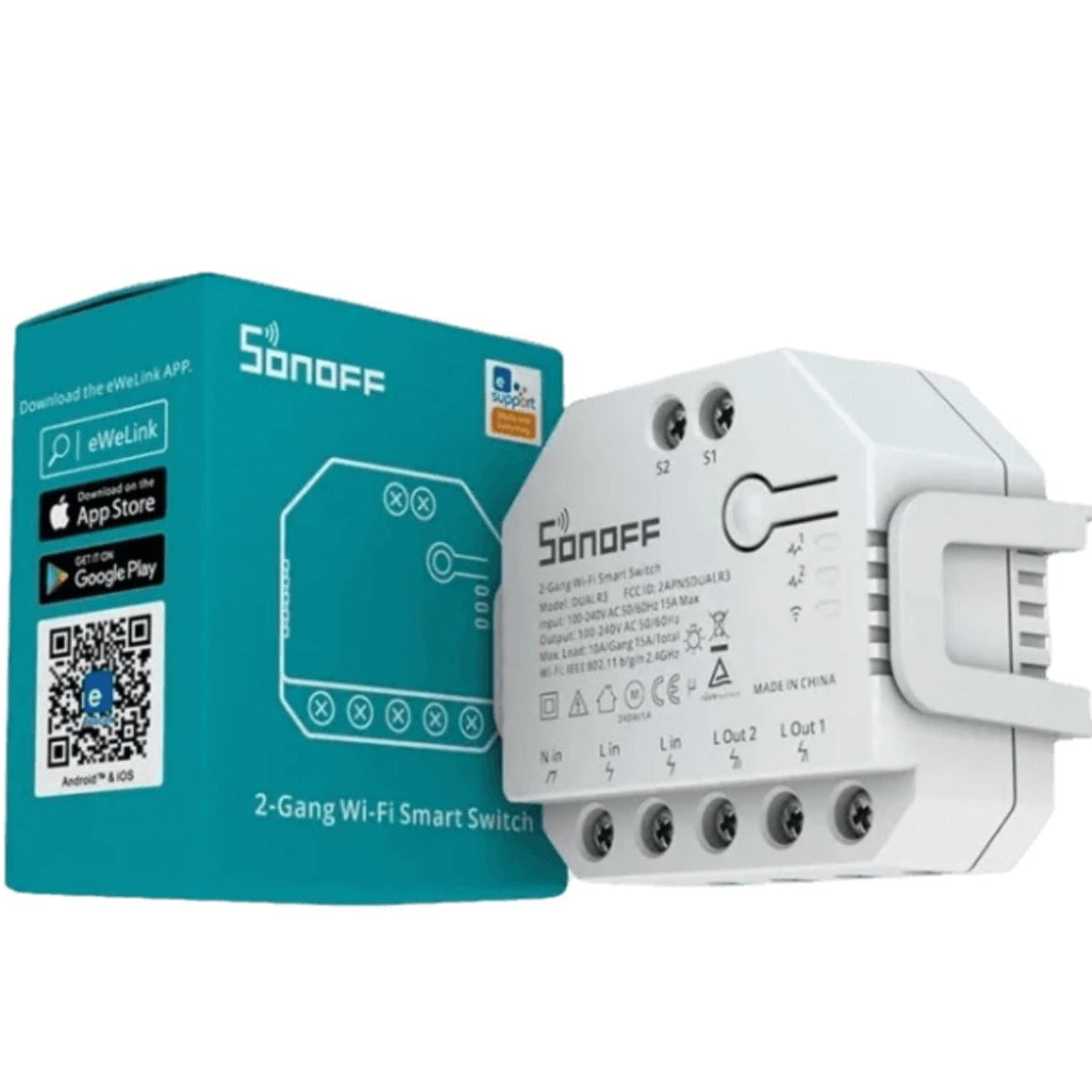 Sonoff Dual R3 2CH WiFi Smart Switch