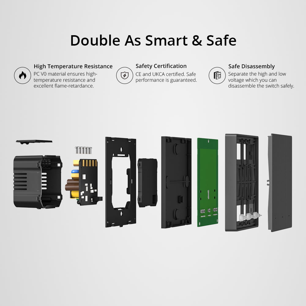 Sonoff M5 Smart WiFi Light Switch 3CH