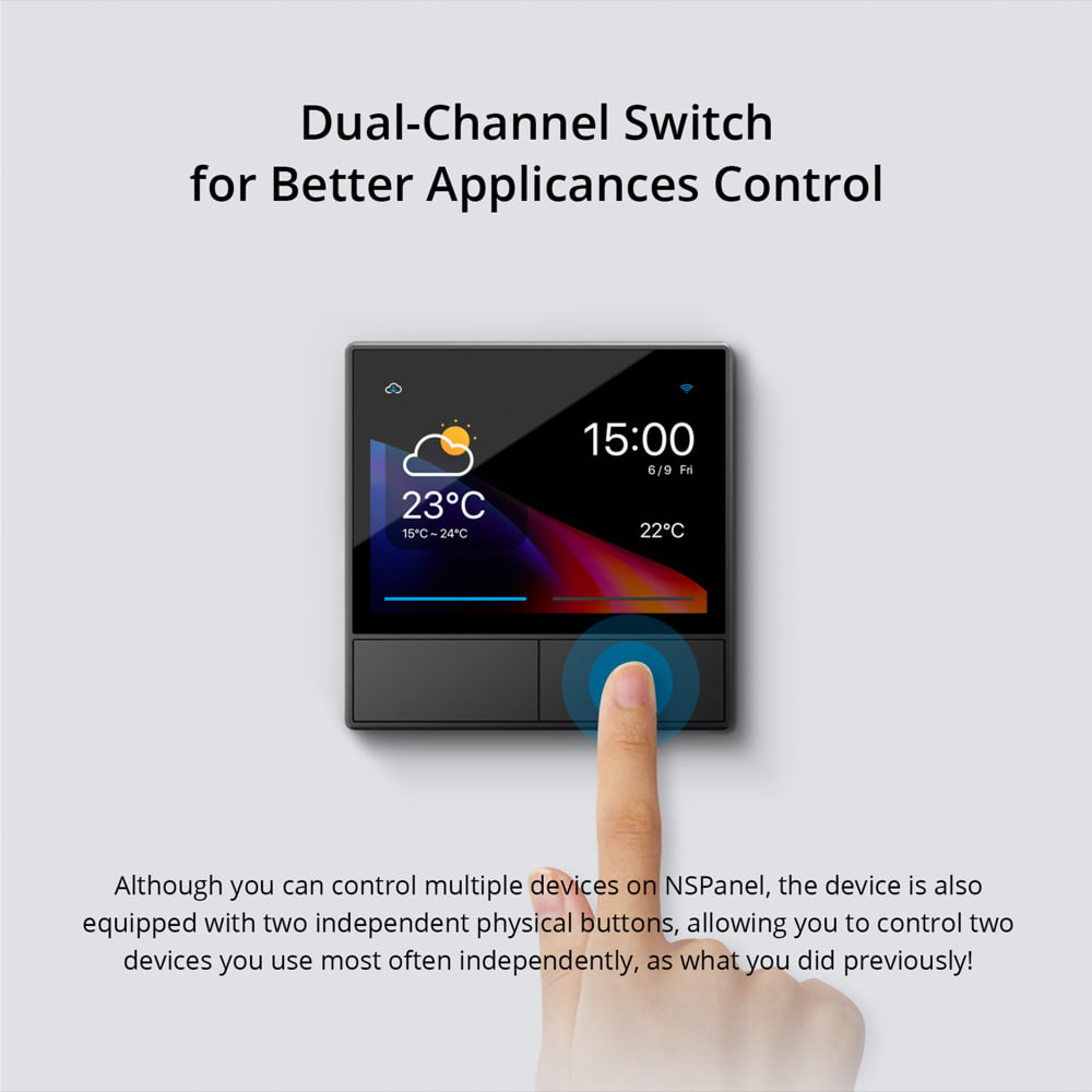 Sonoff NS Panel Smart Scene Wall Switch - US