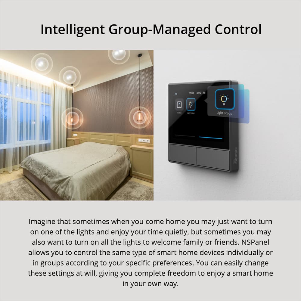 Sonoff NS Panel Smart Scene Wall Switch - US