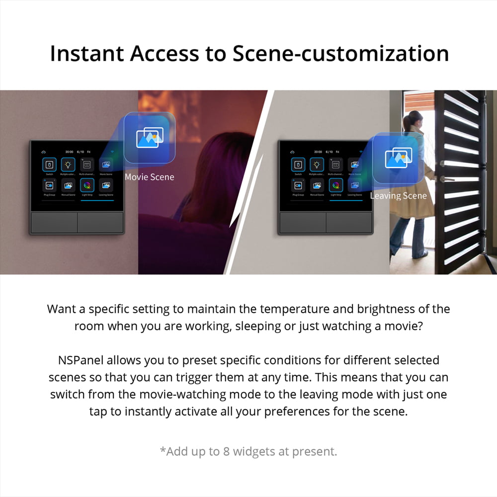 Sonoff NS Panel Smart Scene Wall Switch - US