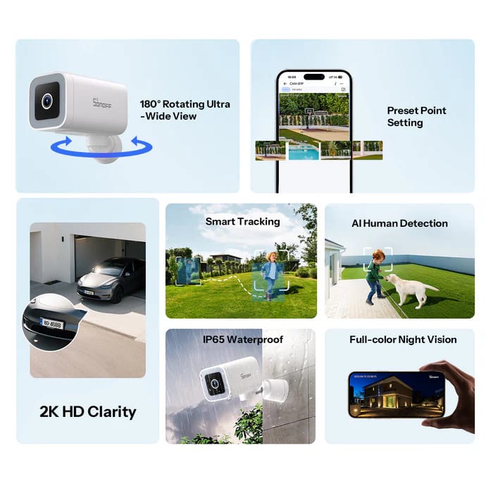 Sonoff Outdoor Smart Security Camera