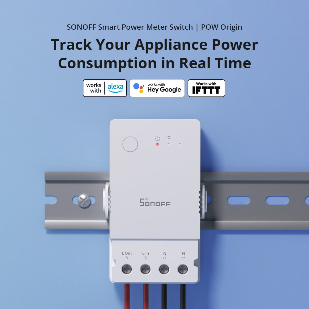 Sonoff POW Origin 16A Smart Power Meter Switch