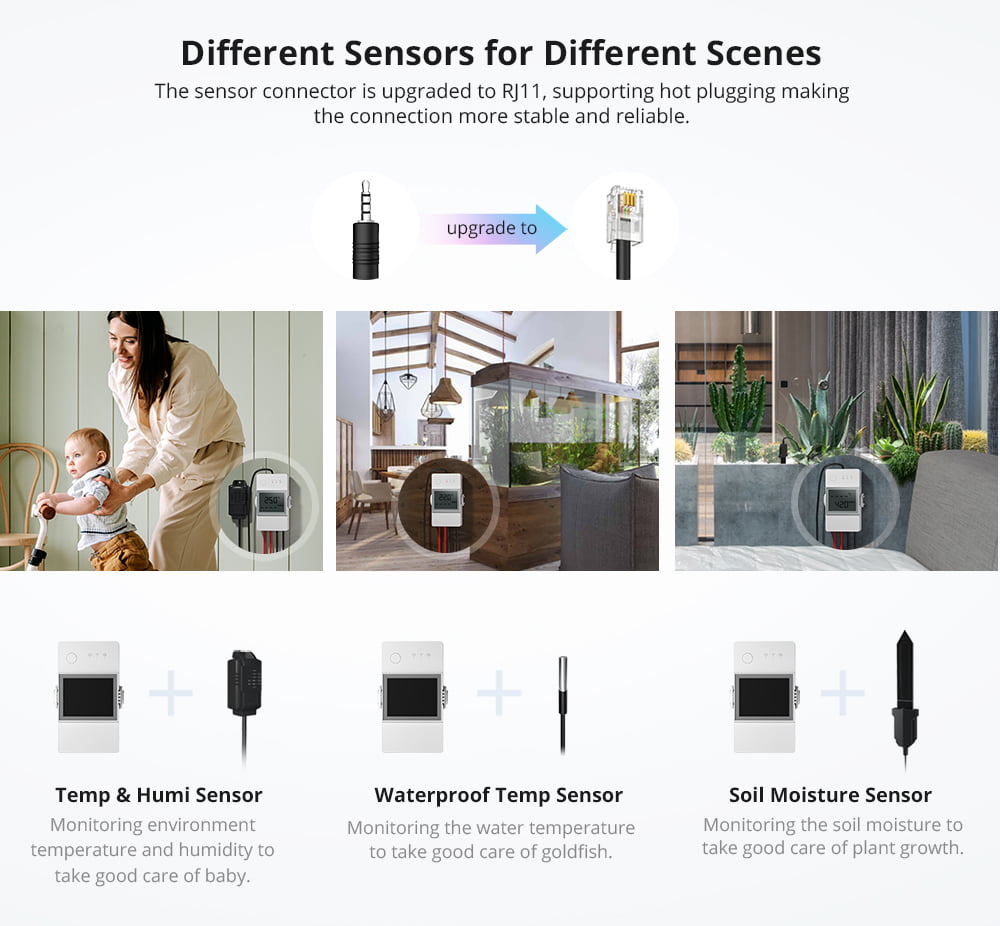 Sonoff TH20 Elite 20A Temperature & Humidity Smart Switch